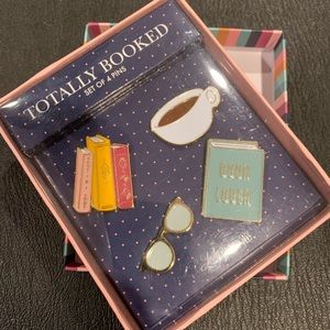 Book Lover Pins